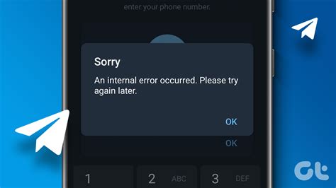 unable to sign into telegram.